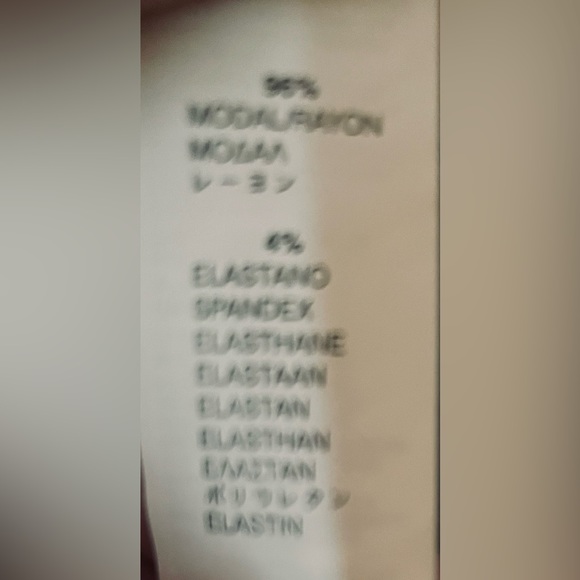 Zara natural Tan color Tank Top sexy deep V neck with shiny beadings US M - Picture 13 of 13